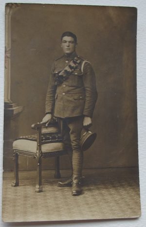 Soldier Wearing Bandelier