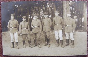 Soldiers Beside a Wood