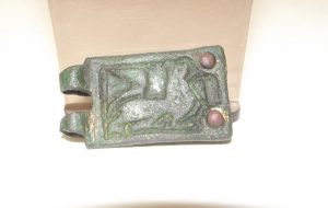 13th-c-buckle-plate-lion1399